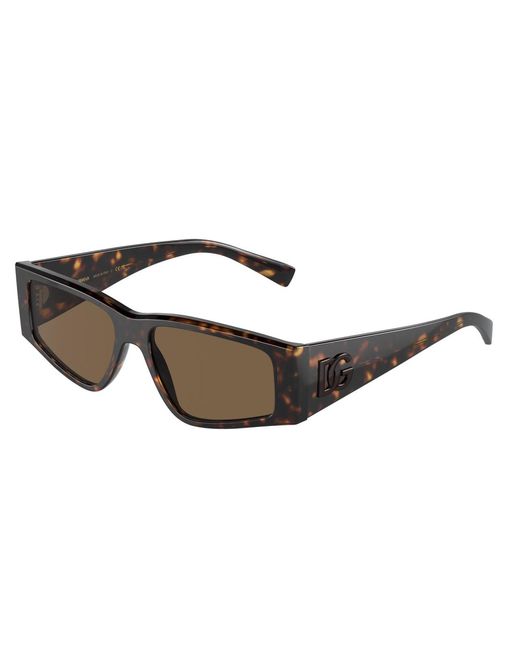 Dolce & Gabbana Black Dg4453 502/73 Sunglasses Acetate Squared Normal for men