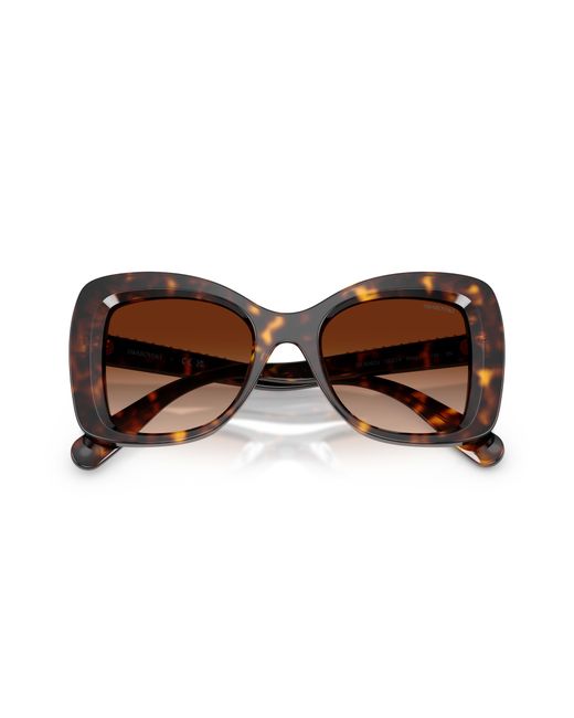 Swarovski Black Sk6062U 100274 Sunglasses Acetate Butterfly Normal Nuanced