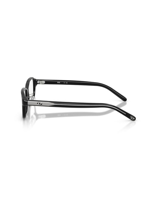 DIESEL Black Dl4020D 2001 Optical Frames Acetate Transparent Round Normal