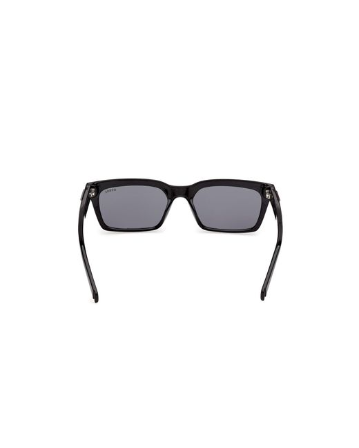 Guess Black Gu00300 01A Sunglasses Injected Smoke Squared Normal for men