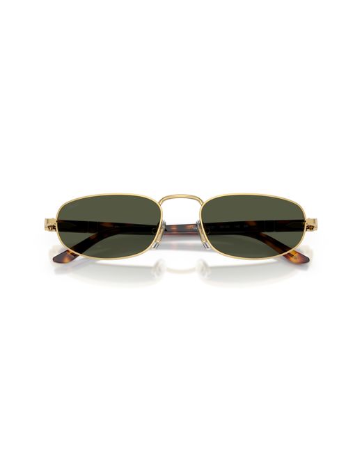 Persol Green Po1028S 515/31 Sunglasses Metal Pillow Normal
