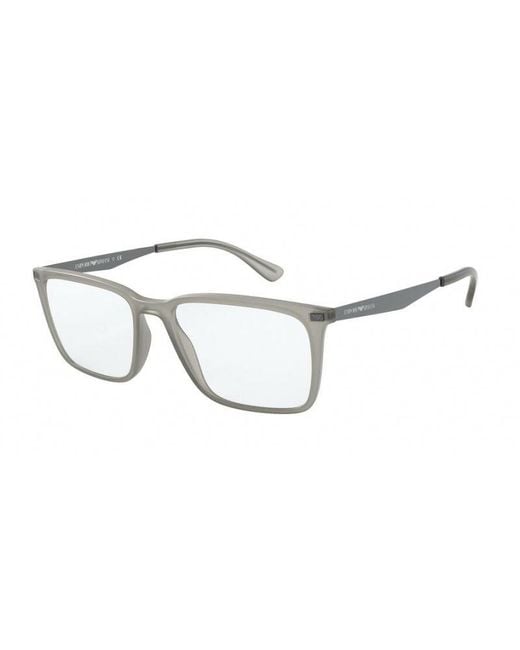 Emporio Armani Black Ea3169 5841 Optical Frames Plastic Squared for men