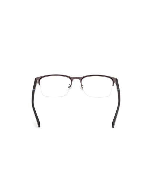 Timberland Black Tb1841-H 7 Optical Frames Metal Squared Normal for men