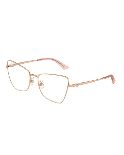 Jimmy Choo Black Jc2010Hb 3008 Optical Frames Metal Geometric Normal