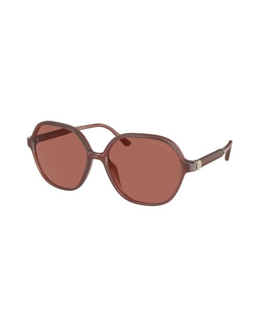 Michael Kors Black Mk2186U Bali 35481L Sunglasses Injected Geometric Polarized