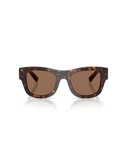 Dolce & Gabbana Black Dg4509 502/73 Sunglasses Acetate Squared Normal for men