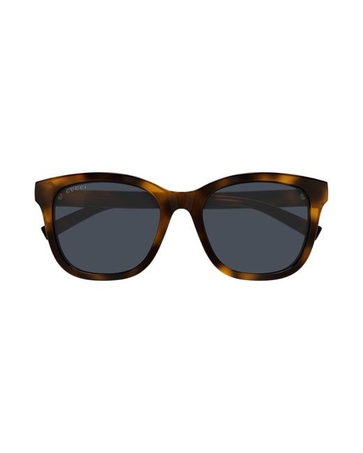 Gucci Black Gg1984Sk 002 Sunglasses Injected Round