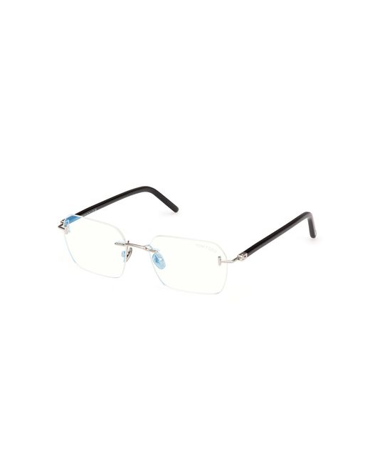 Tom Ford Black Ft5934-B 016 Optical Frames Metal Squared Normal for men