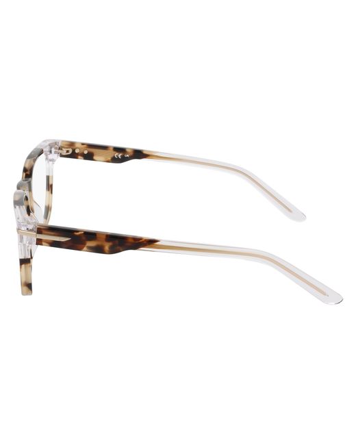 Nike Black 7180 249 Optical Frames Acetate Squared Normal