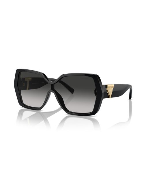 Tiffany & Co Black Tf4219 80013C Sunglasses Acetate Pillow Normal Shaded