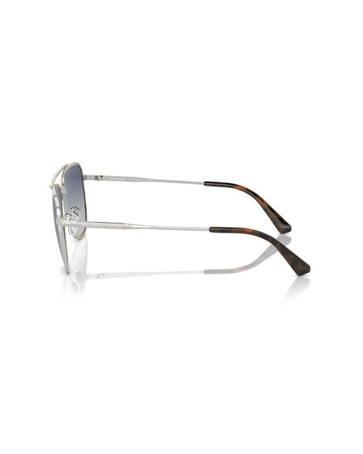 Michael Kors Black Mk1155 Whistler 18934L Sunglasses Metal Pilot Normal Shaded for men