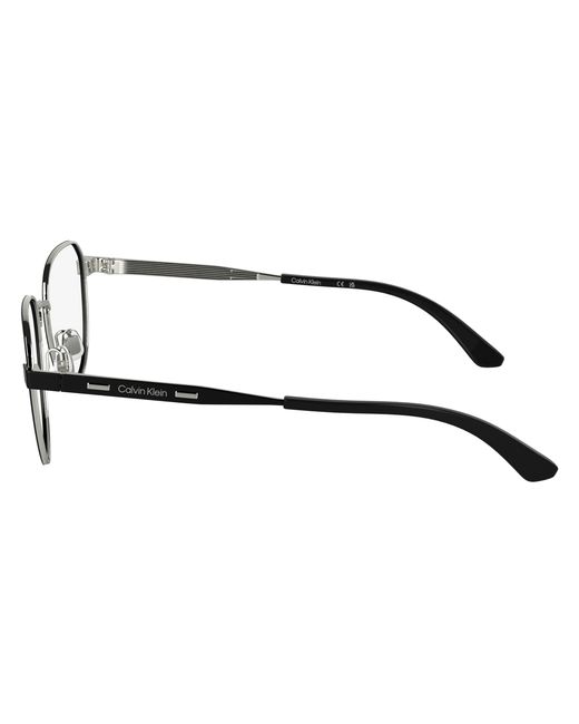 Calvin Klein Black Ck25107 002 Optical Frames Metal Squared Normal