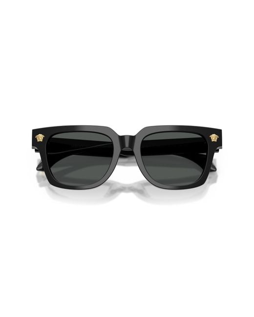 Versace Black Ve4510U Gb1/87 Sunglasses Acetate Squared Normal for men