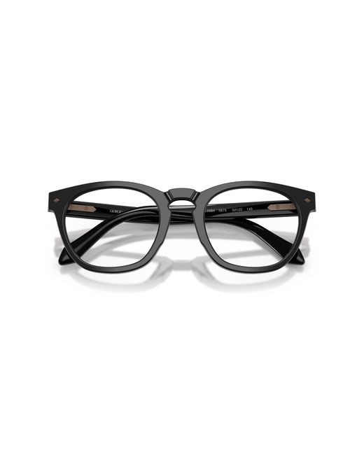Giorgio Armani Black Ar7284 5875 Optical Frames Acetate Round Normal for men