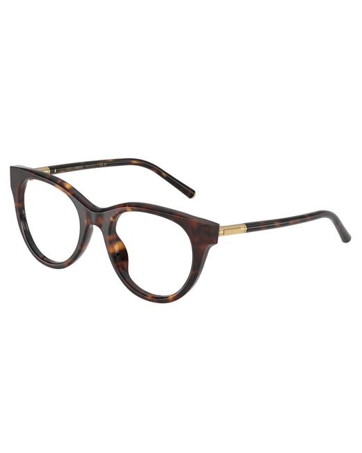 Dolce & Gabbana Black Dg3433 502 Optical Frames Acetate Pantos Normal