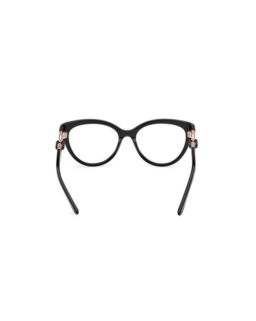 Guess Black Gu50182 001 Optical Frames Acetate Cat Eye Normal