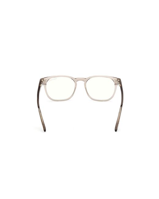 Tom Ford Black Ft5868-B 051 Optical Frames Acetate Squared Normal for men