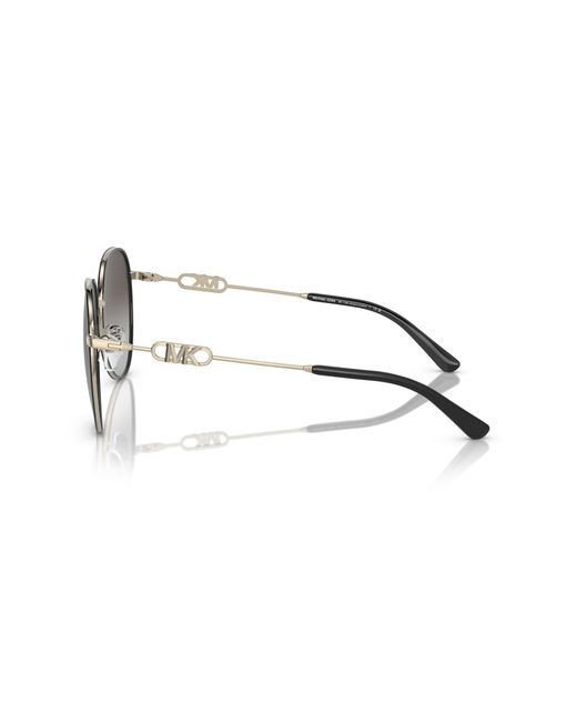 Michael Kors Black Mk1128J Empire 10148G Sunglasses Metal Pilot Normal Shaded