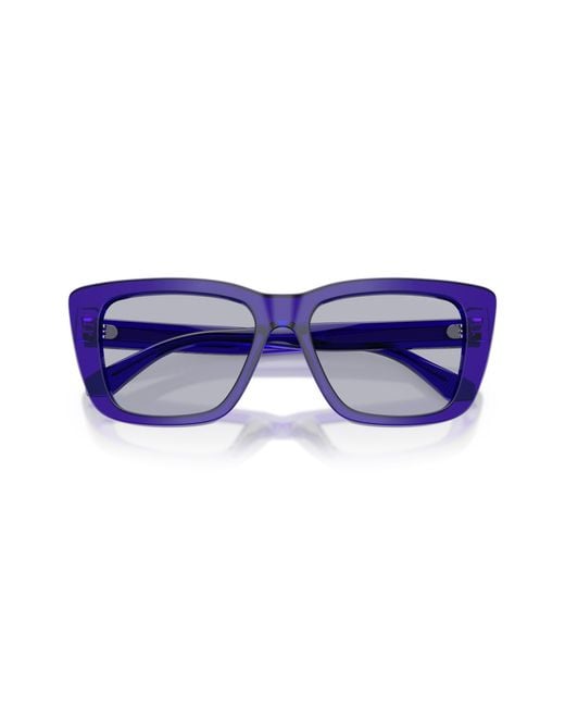 Emporio Armani Black Ea4246U 6253/1 Sunglasses Acetate Cat Eye Normal