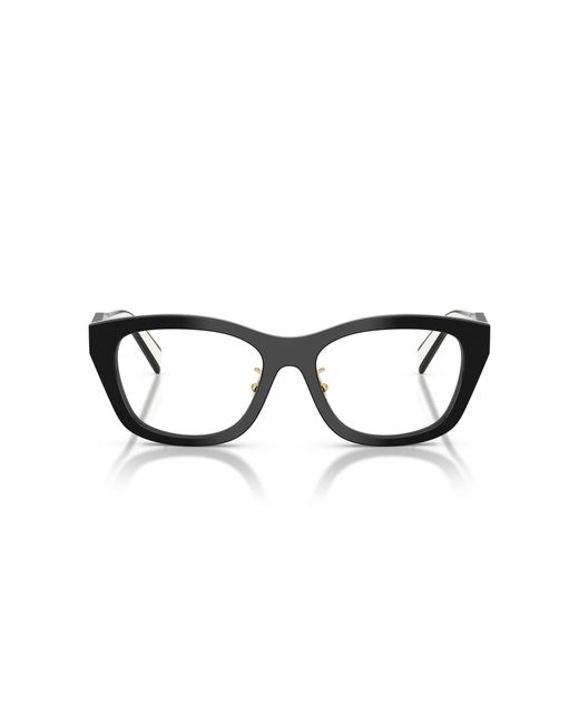 Prada Black Pr D11Vd 20G1O1 Optical Frames Acetate Transparent Geometric Normal