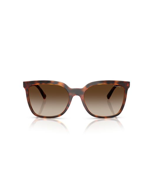 Vogue Eyewear Black Vo5633Sb W65613 Sunglasses Nylon Squared Normal Shaded