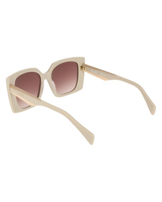 Liu Jo Black Lj819S 250 Sunglasses Acetate Squared Normal Shaded