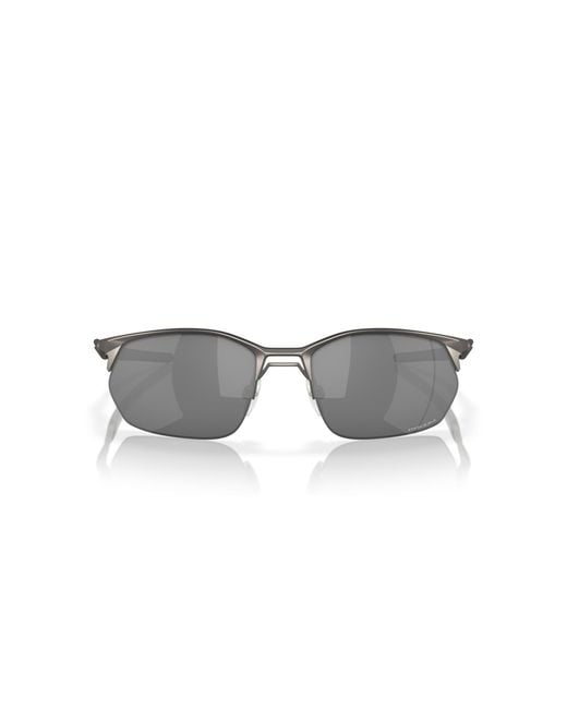 Oakley Black Oo4145 Wire Tap 2.0 414502 Sunglasses Metal Squared Normal Prizm for men