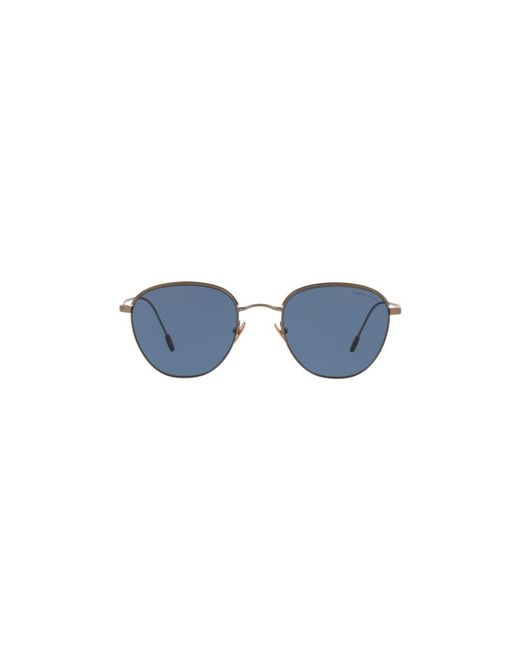 Giorgio Armani Black Ar6048 300680 Sunglasses Metal Squared for men