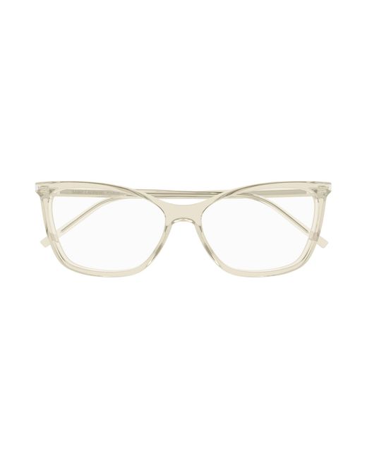 Saint Laurent Black Sl 834 004 Optical Frames Acetate Transparent Cat Eye