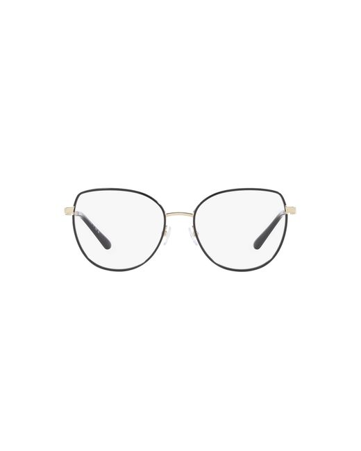 Michael Kors Black Mk3066J Empire Round 1014 Optical Frames Metal Geometric Normal