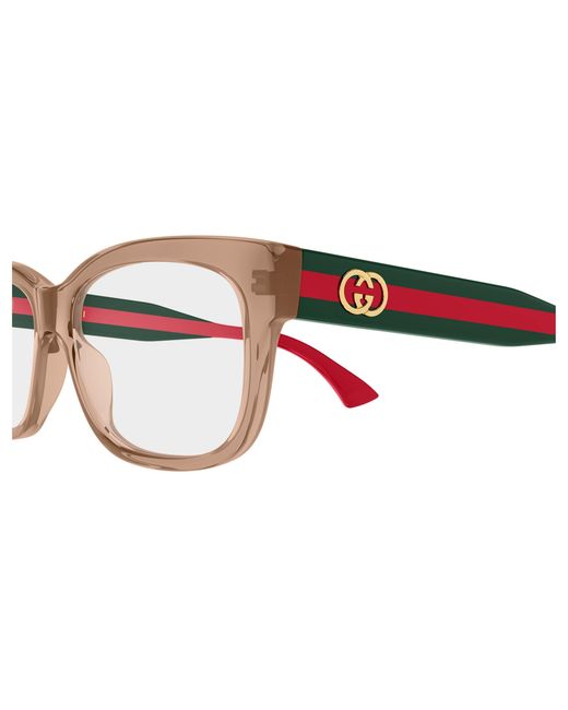 Gucci Black Gg0278On 005 Optical Frames Acetate Transparent Cat Eye