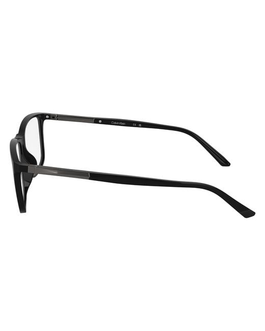 Calvin Klein Black Ck5864N 001 Optical Frames Bio-Inject Squared Normal for men