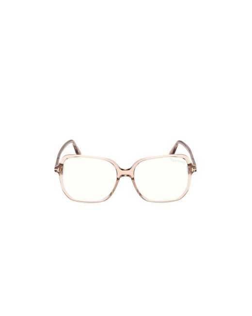 Tom Ford Black Ft5578-B 45 Optical Frames Acetate Geometric Normal