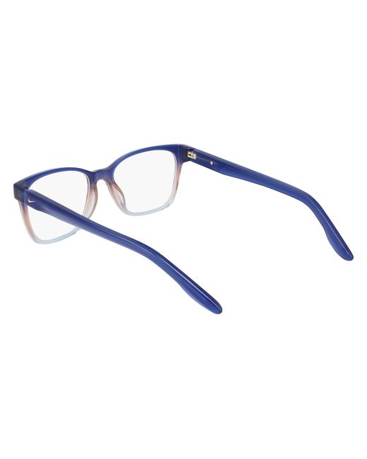 Nike Black 7177 407 Optical Frames Acetate Squared Normal