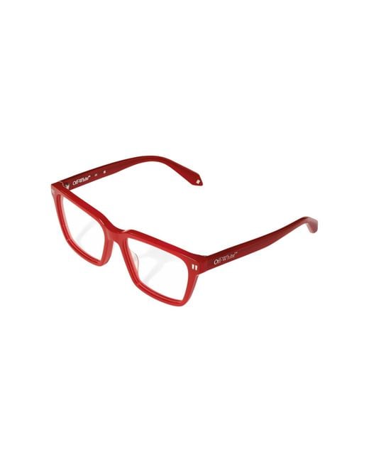 Off-White c/o Virgil Abloh Black Ow5003 Style 8I 2500 Optical Frames Acetate Squared