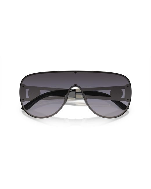 Versace Black Ve2166 12528G Sunglasses Metal Pilot Normal Shaded