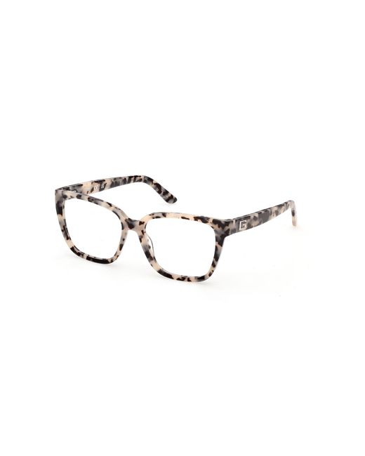 Guess Black Gu50354 056 Optical Frames Acetate Squared Normal