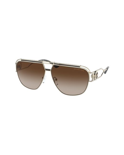 Michael Kors Black Mk1102 Vienna 101413 Sunglasses Metal Pilot Normal Shaded