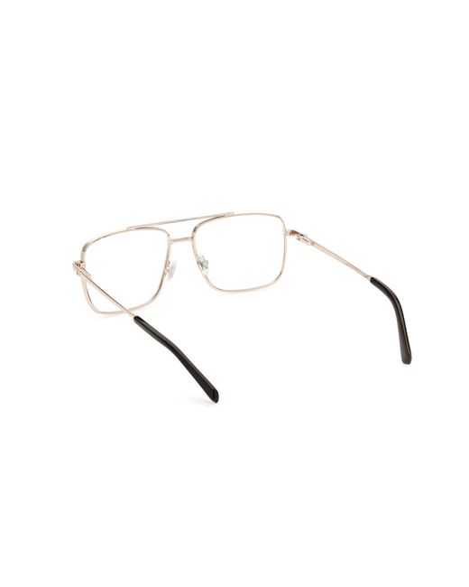 Guess Black Gu50097 095 Optical Frames Metal Squared Normal for men