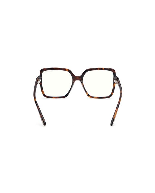 Tom Ford Black Ft6063-B 052 Optical Frames Acetate Squared Normal