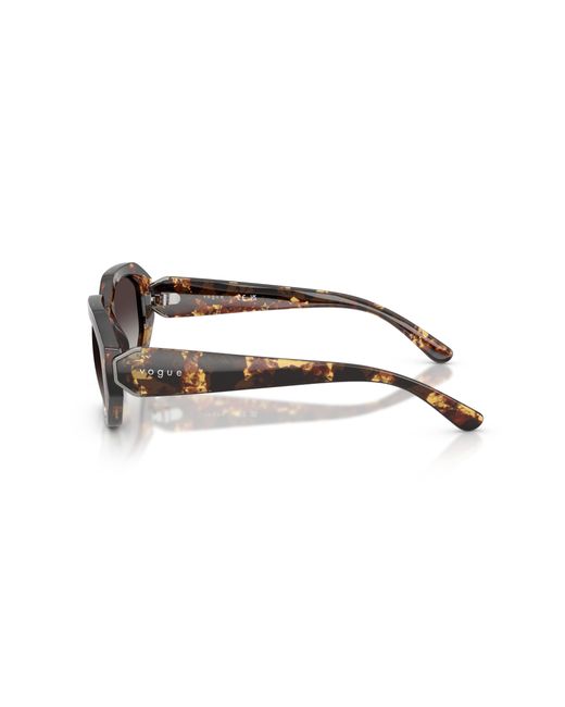 Vogue Eyewear Black Vo5675S 31798G Sunglasses Nylon Geometric Normal Nuanced