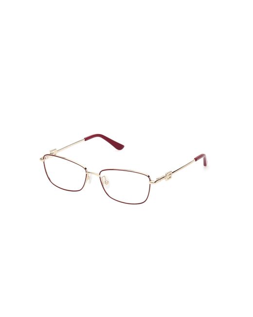 Guess Black Gu2975 028 Optical Frames Metal Squared Normal
