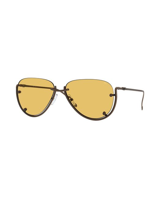 DIESEL Black Dl1003 105/85 Sunglasses Metal Pilot Normal