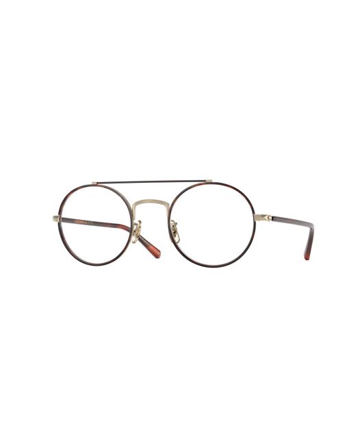 Oliver Peoples Black Ov1355T Etlin 5035 Optical Frames Titanium Transparent Round Normal