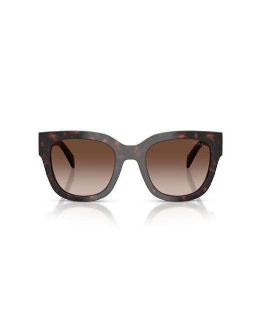 Prada Black Pr C04S 17N80A Sunglasses Acetate Squared Normal Shaded