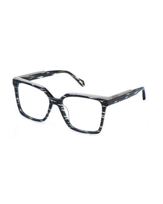 Just Cavalli Black Vjc160 07Nn Optical Frames Acetate Squared