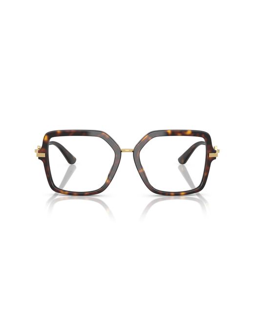 Dolce & Gabbana Black Dg3396 502 Optical Frames Acetate Squared Normal
