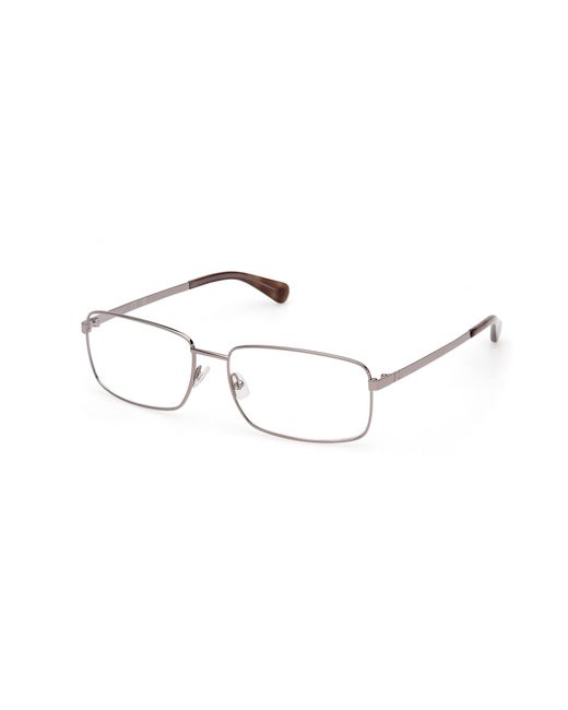 Timberland Black Tb50038 008 Optical Frames Metal Squared Normal for men