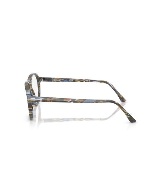 Persol Black Po3371V Lynn 1222 Optical Frames Acetate Pilot Normal