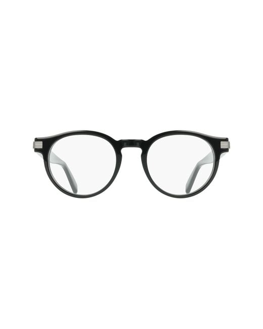 Ferragamo Black Sf3045 001 Optical Frames Acetate Geometric Normal for men